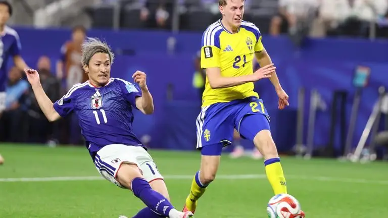 2026年世界杯：日本1-1瑞典 - 安东尼·埃兰加精彩进球助瑞典晋级淘汰赛