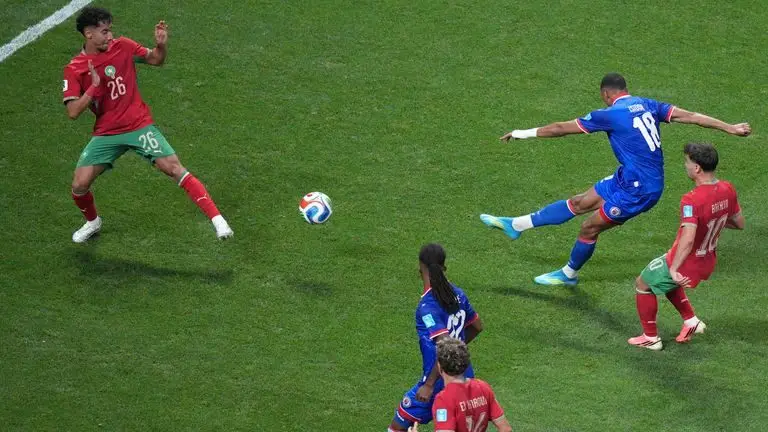 2026年世界杯：摩洛哥4-2海地 - 索菲安·拉希米和盖西梅·亚辛的进球帮助摩洛哥逆转取胜