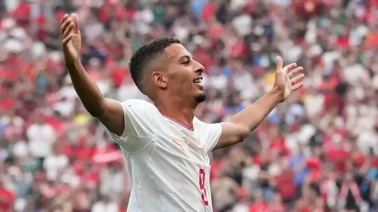 2026年世界杯:摩洛哥3-0击败加拿大,阿扎丁·奥纳希双响助球队晋级八强