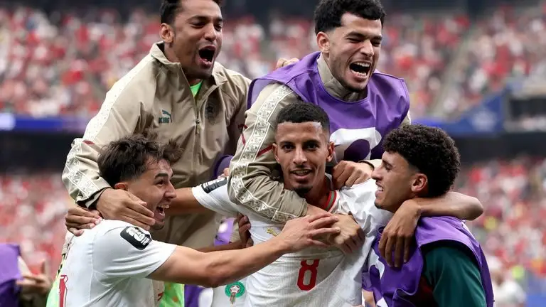2026年世界杯:摩洛哥3-0击败加拿大,阿扎丁·奥纳希双响助球队晋级八强