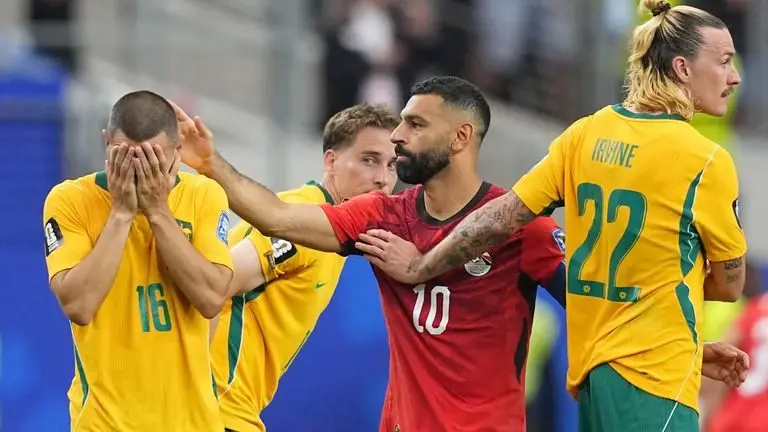 2026年世界杯：澳大利亚1-1埃及（点球2-4） - 激烈点球大战让穆罕默德·萨拉赫带队晋级16强